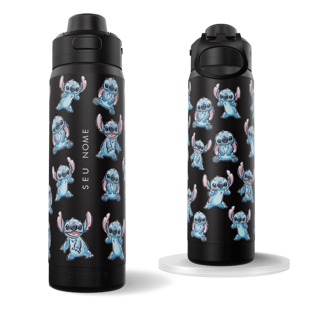 Garrafa Térmica Flip Pro - Lilo & Stitch - Stitch's Charm