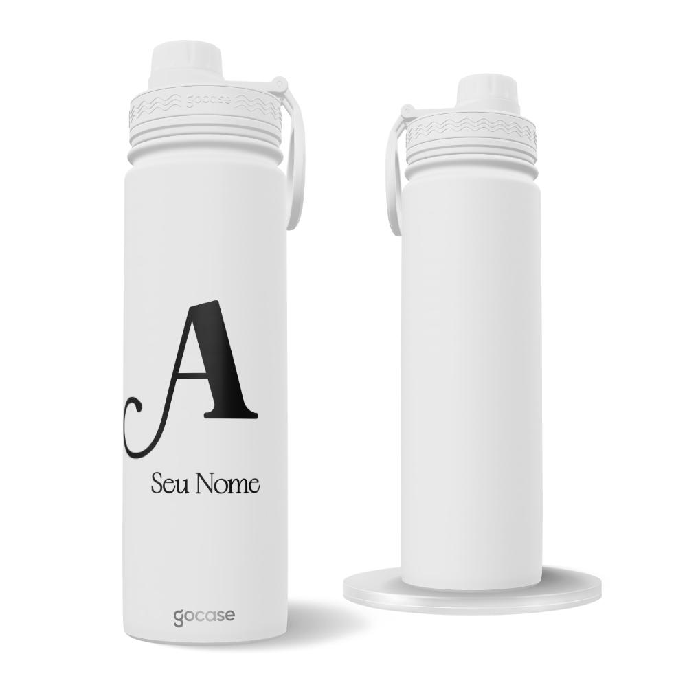 Garrafa Térmica Fresh + Ebook - Inicial Elegance