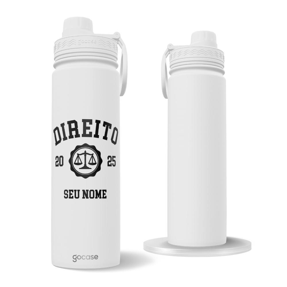 Garrafa Térmica Fresh + Ebook - Profissões College