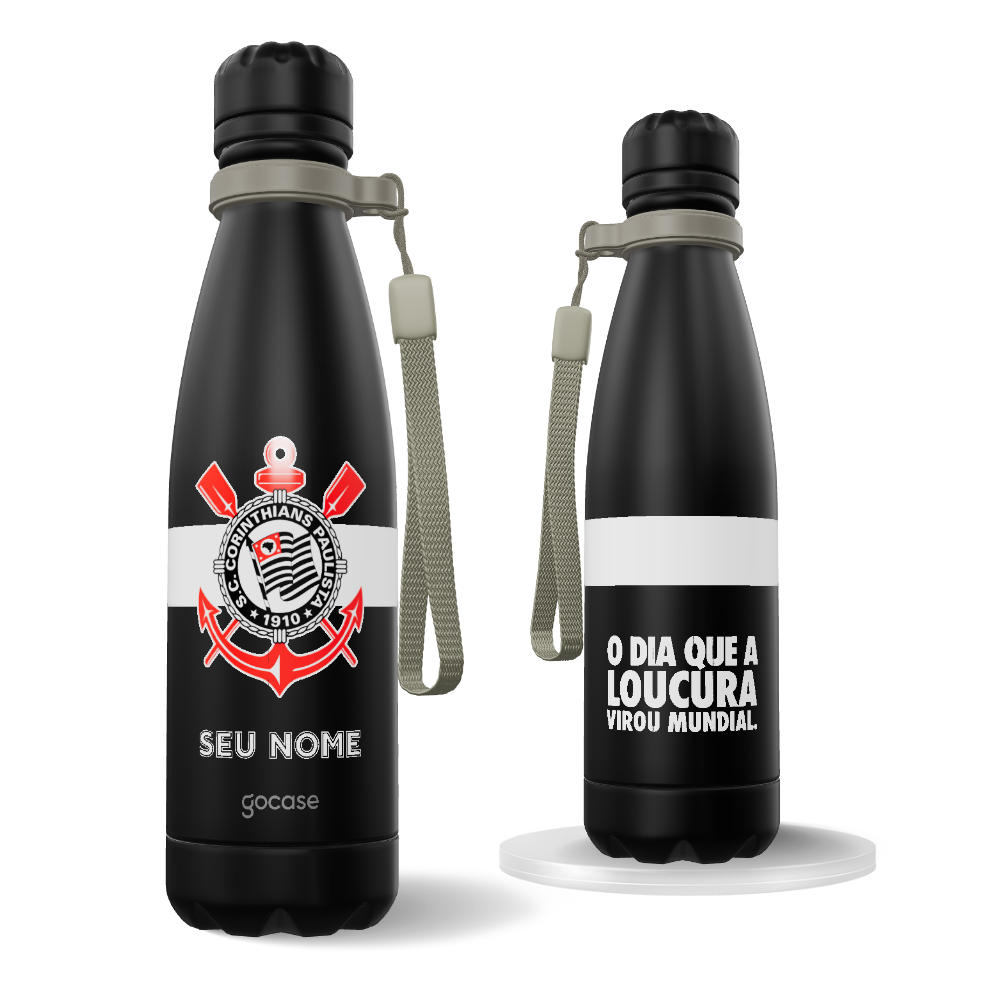 Garrafa Térmica Urban - Corinthians - Uniforme 2 2025