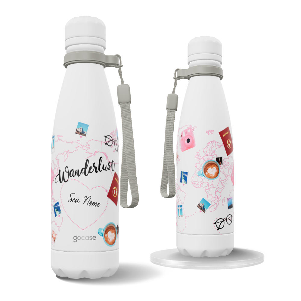 Garrafa Térmica Urban + Ebook - World Trip