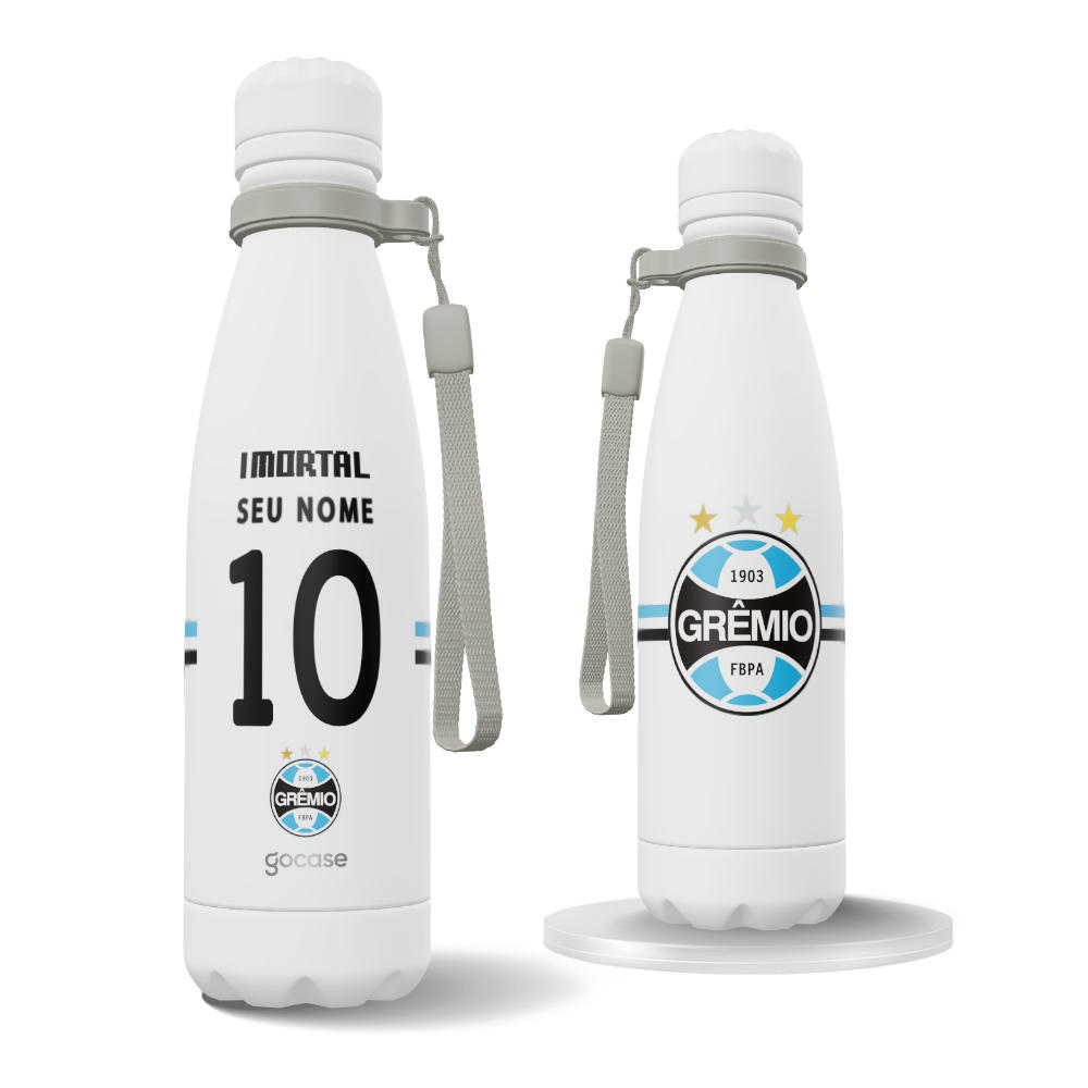 Garrafa Térmica Urban + Ebook - Grêmio - Uniforme 2 2025 P