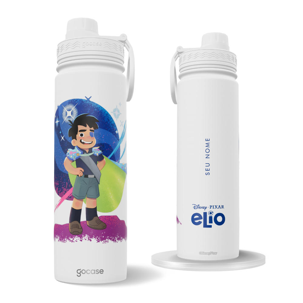 Garrafa Térmica Fresh + Ebook - Elio - Líder da Terra