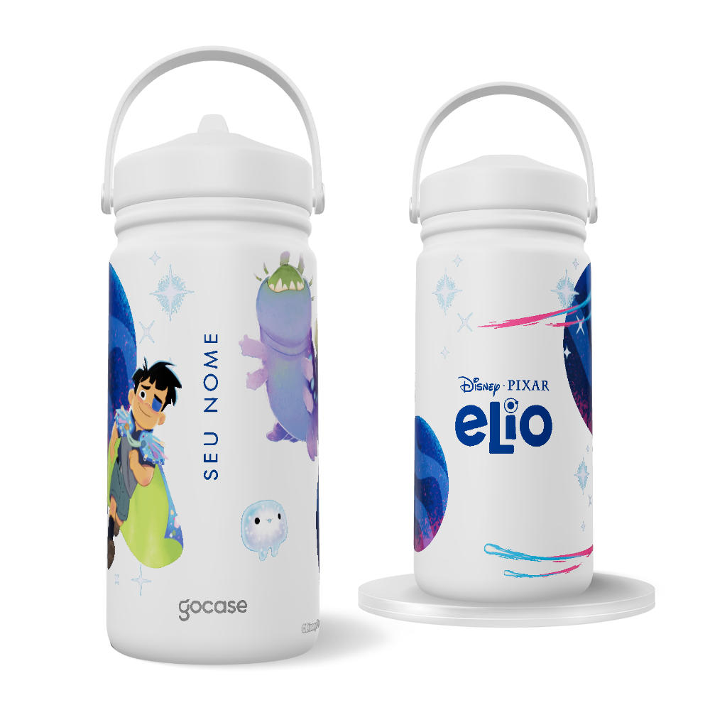 Garrafa Térmica Mini -  Elio - Pattern de Outro Mundo