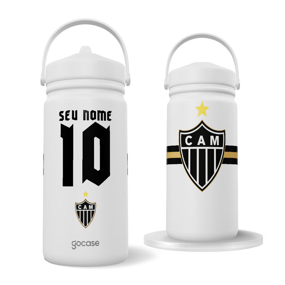 Garrafa Térmica Mini - Atlético-MG - Uniforme 2 2025 P