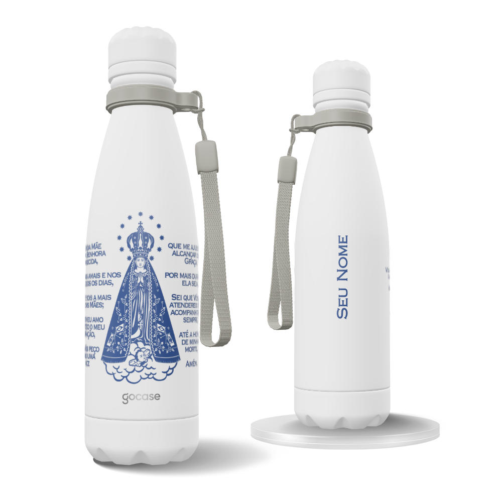 Garrafa Térmica Urban + Ebook - Oração Nossa Senhora Aparecida