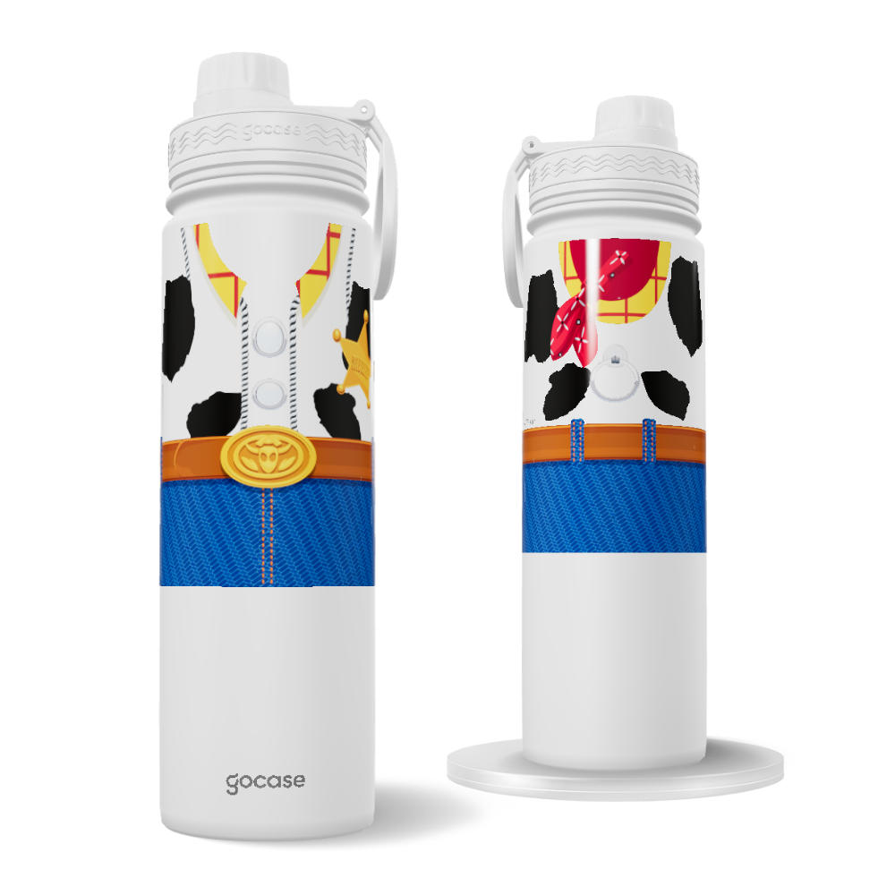 Garrafa Térmica Fresh + Ebook - Toy Story - Xerife Woody