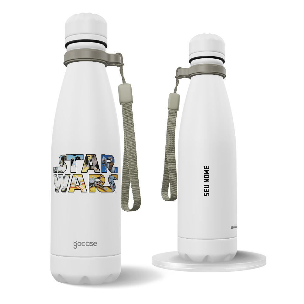 Garrafa Térmica Urban - Star Wars - Logo Quadrinhos