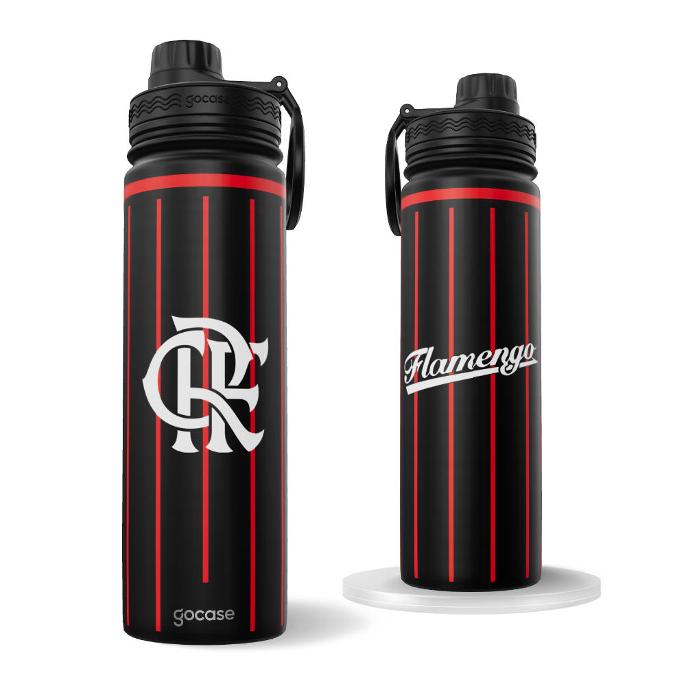 Garrafa Térmica Fresh + Ebook - Flamengo Baseball - 2025