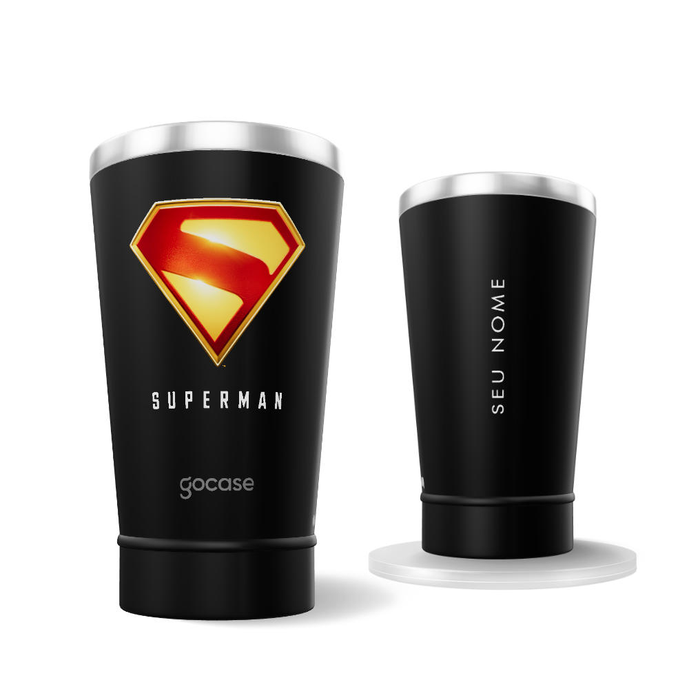 Copo Térmico + Ebook -  Superman: Legacy - Symbol of Hope