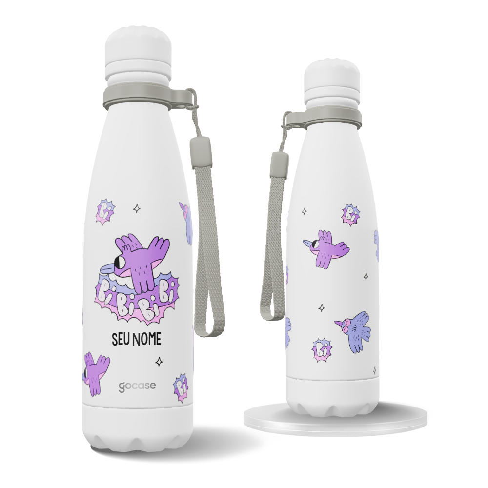 Garrafa Térmica Urban + Ebook - Pride - Bi Bi Bi