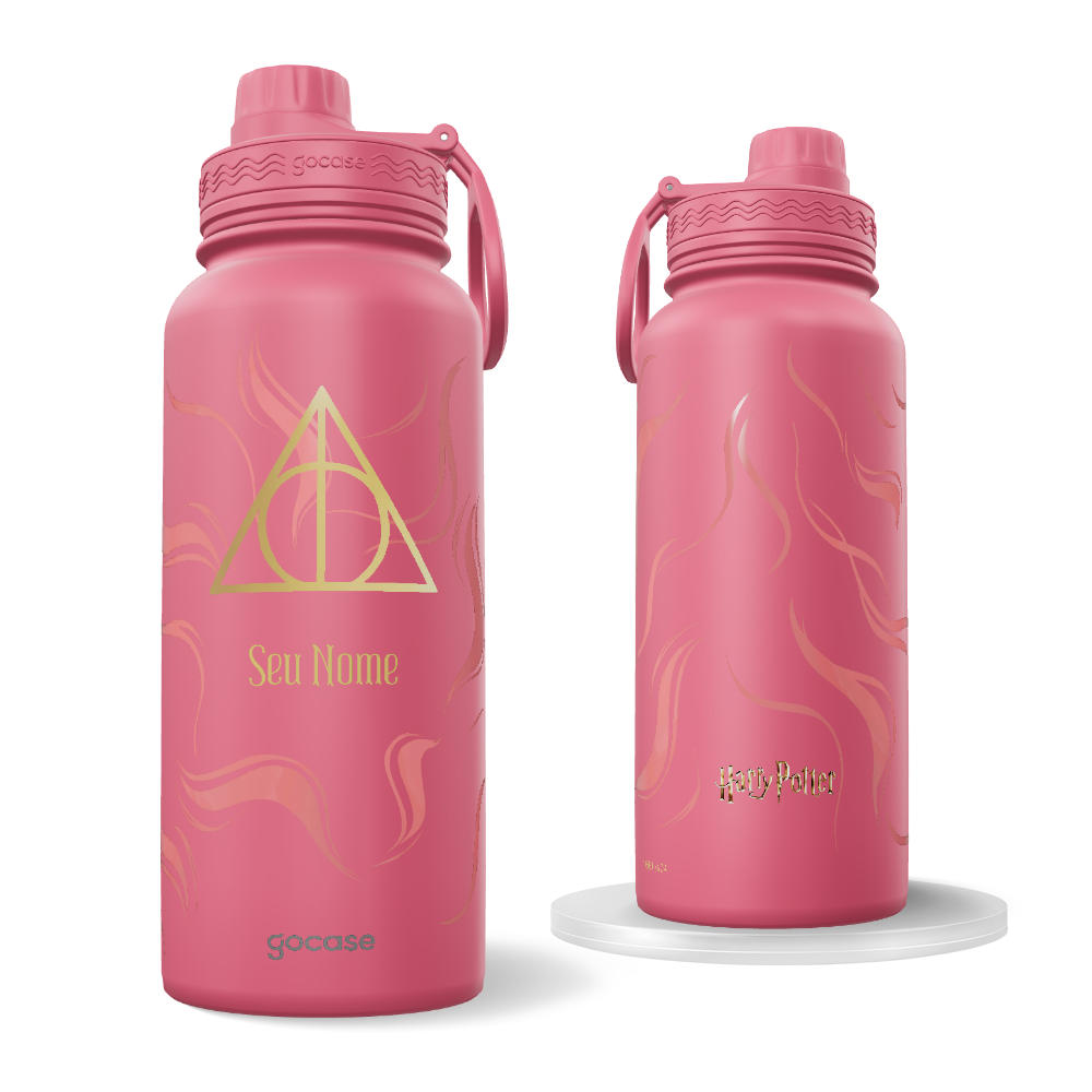 Garrafa Térmica Fresh + Ebook - Relíquias Minimalista Melancia