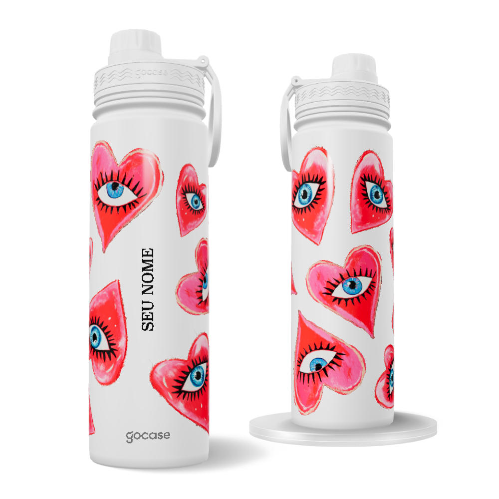 Garrafa Térmica Fresh + Ebook - Loving Eyes