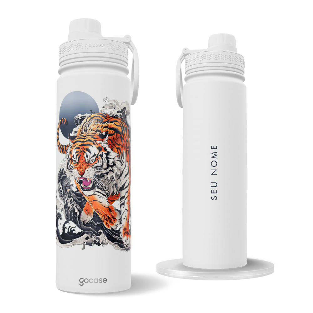 Garrafa Térmica Fresh + Ebook - Tiger Spirit