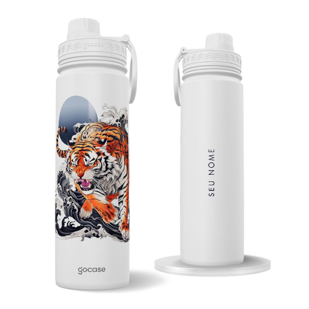Garrafa Térmica Fresh + Ebook - Tiger Spirit