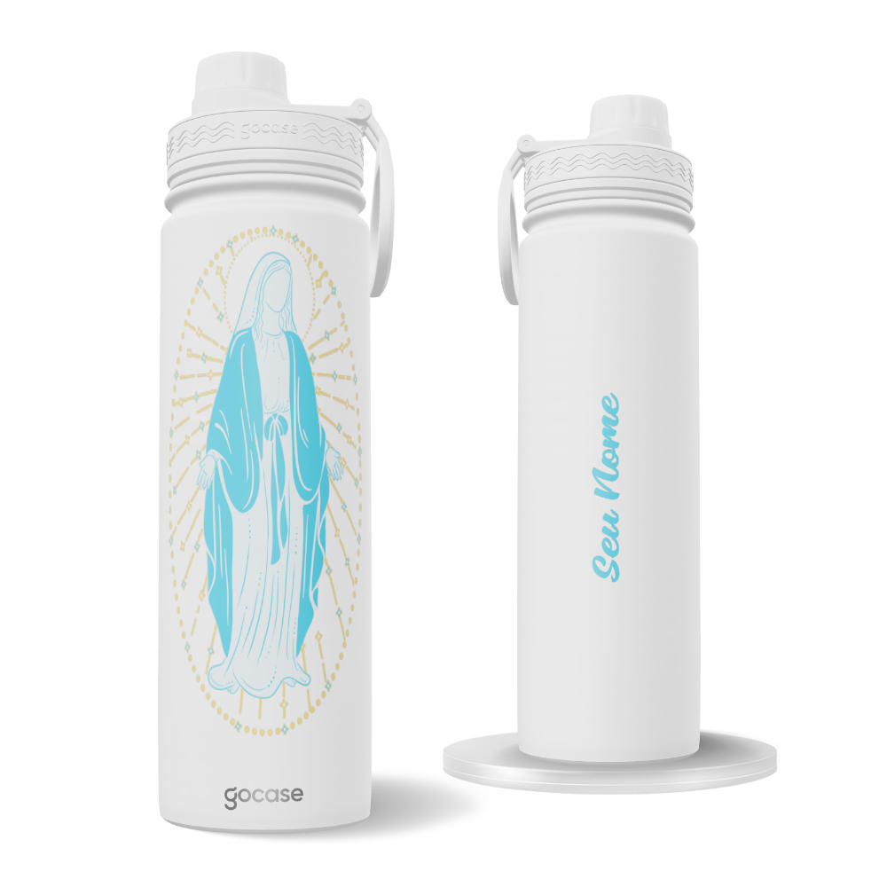 Garrafa Térmica Fresh + Ebook - Brilho de Maria