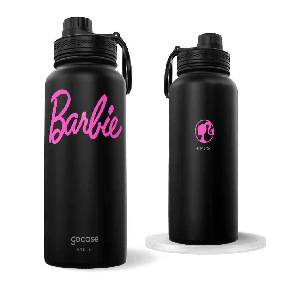 Copo Térmico Daily - Barbie - Logo Pink
