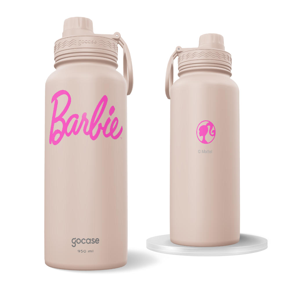 Copo Térmico Daily - Barbie - Logo Pink