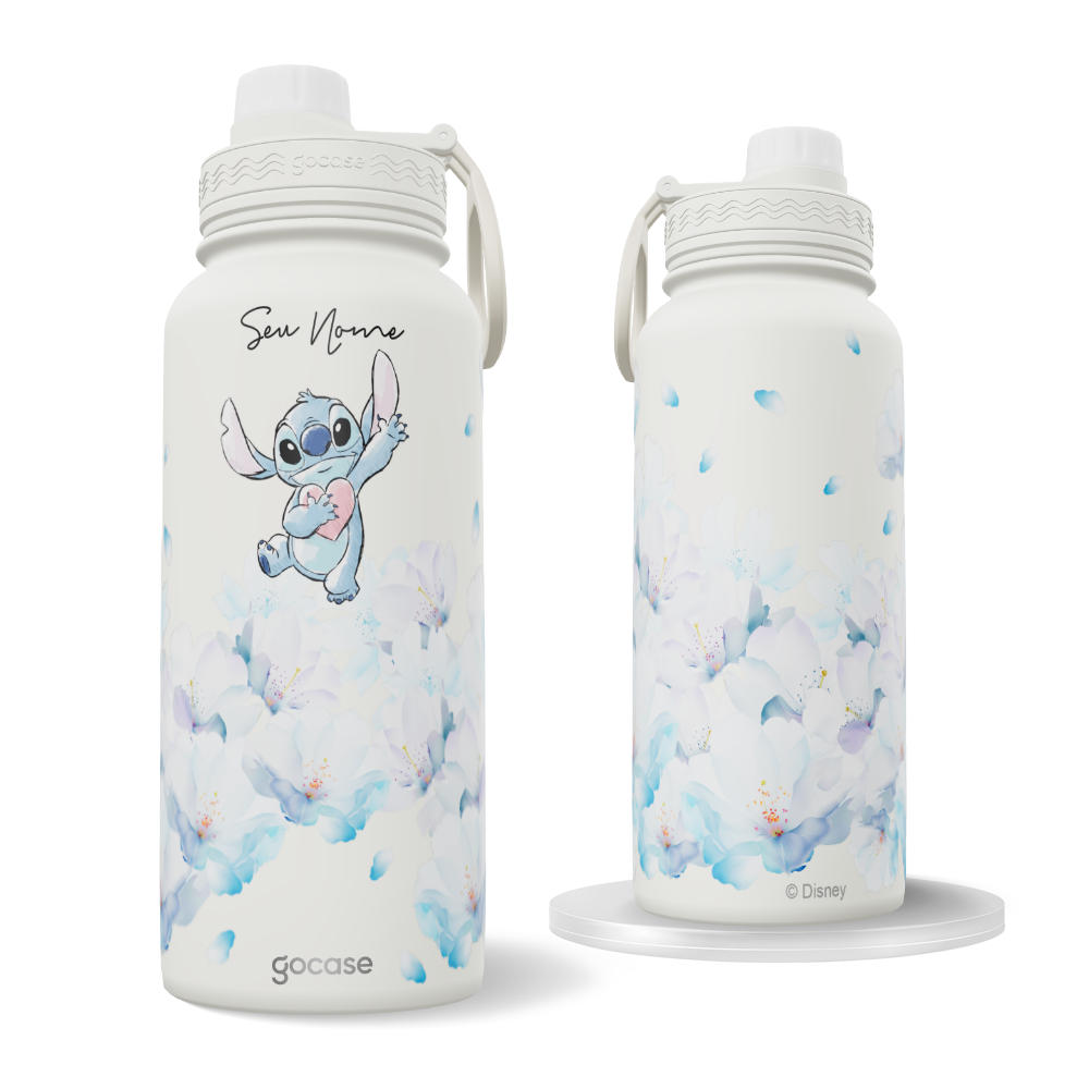 Copo Térmico Daily - Lilo & Stitch - Elegant Flower