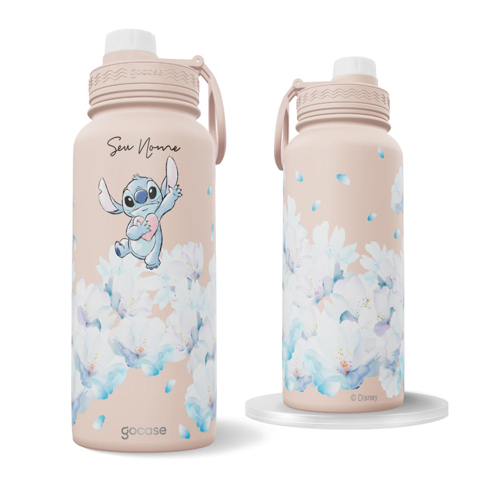 Copo Térmico Daily - Lilo & Stitch - Elegant Flower