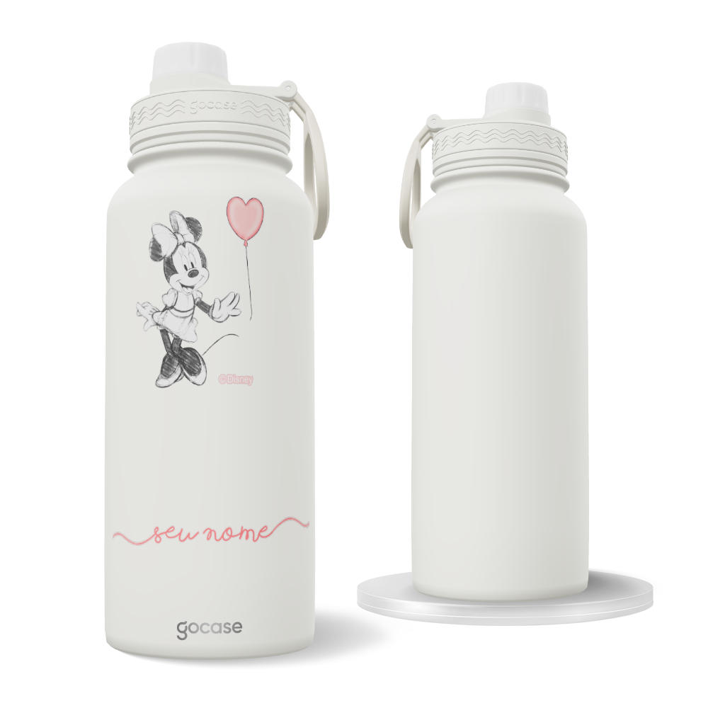 Copo Térmico Daily - Mickey & Amigos  - Mickey & Minnie Coração