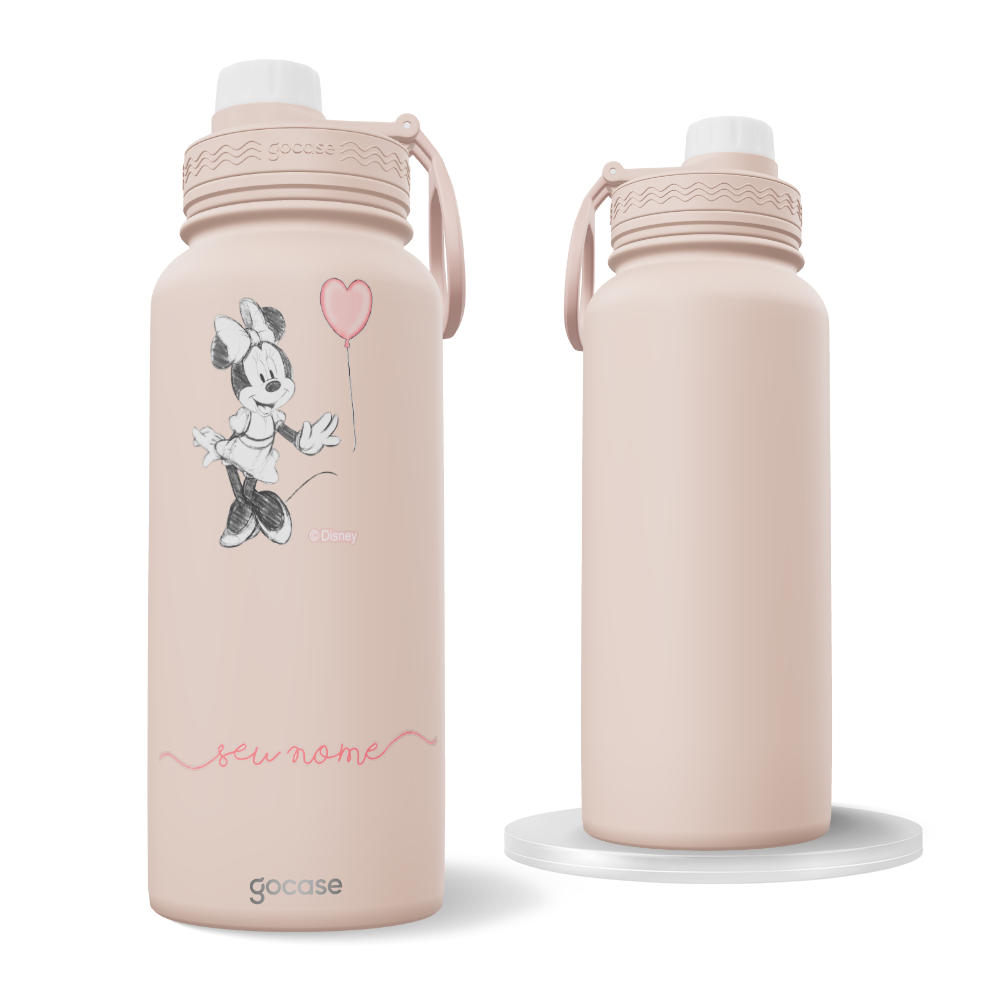 Copo Térmico Daily - Mickey & Amigos  - Mickey & Minnie Coração