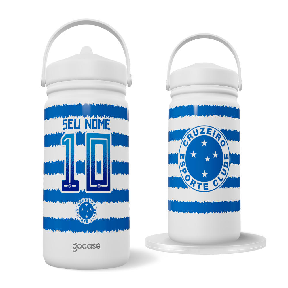 Garrafa Térmica Mini -  Cruzeiro - Uniforme 2 2025 P