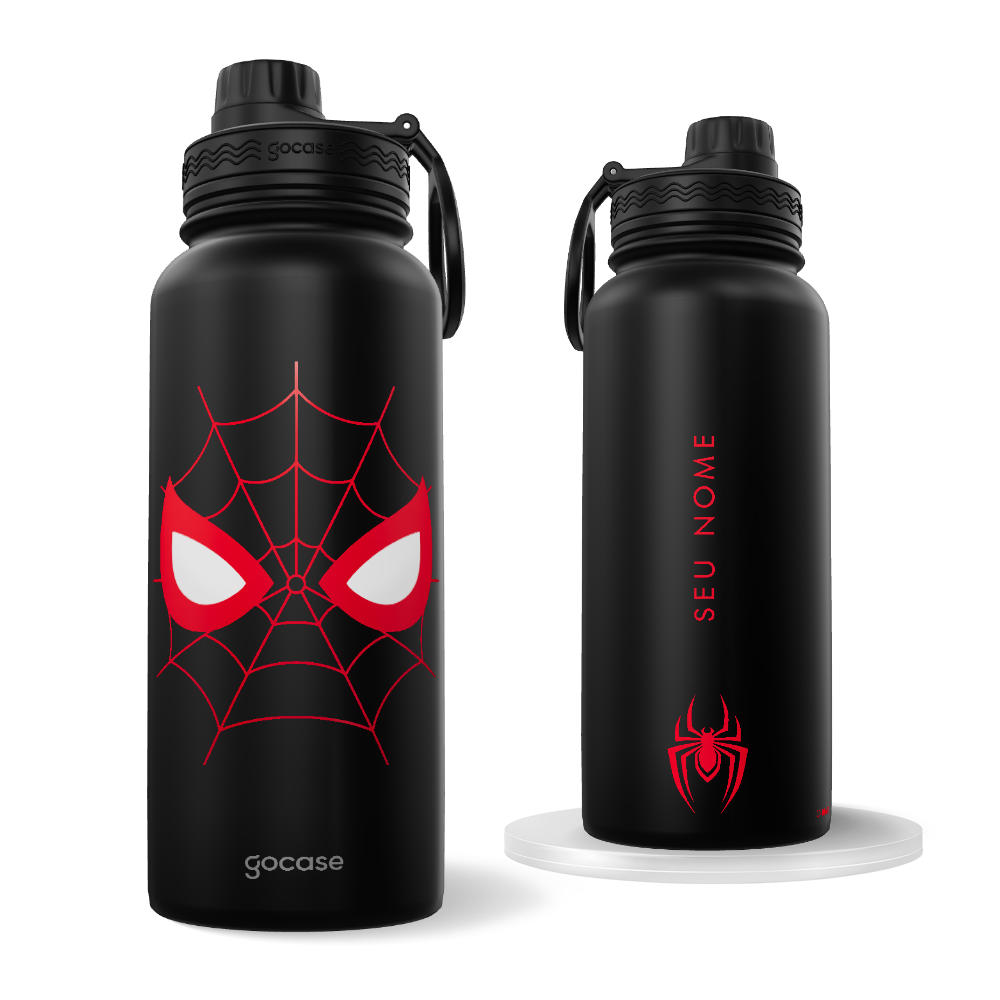 Garrafa Térmica Fresh -  Homem-Aranha - Miles's Mask