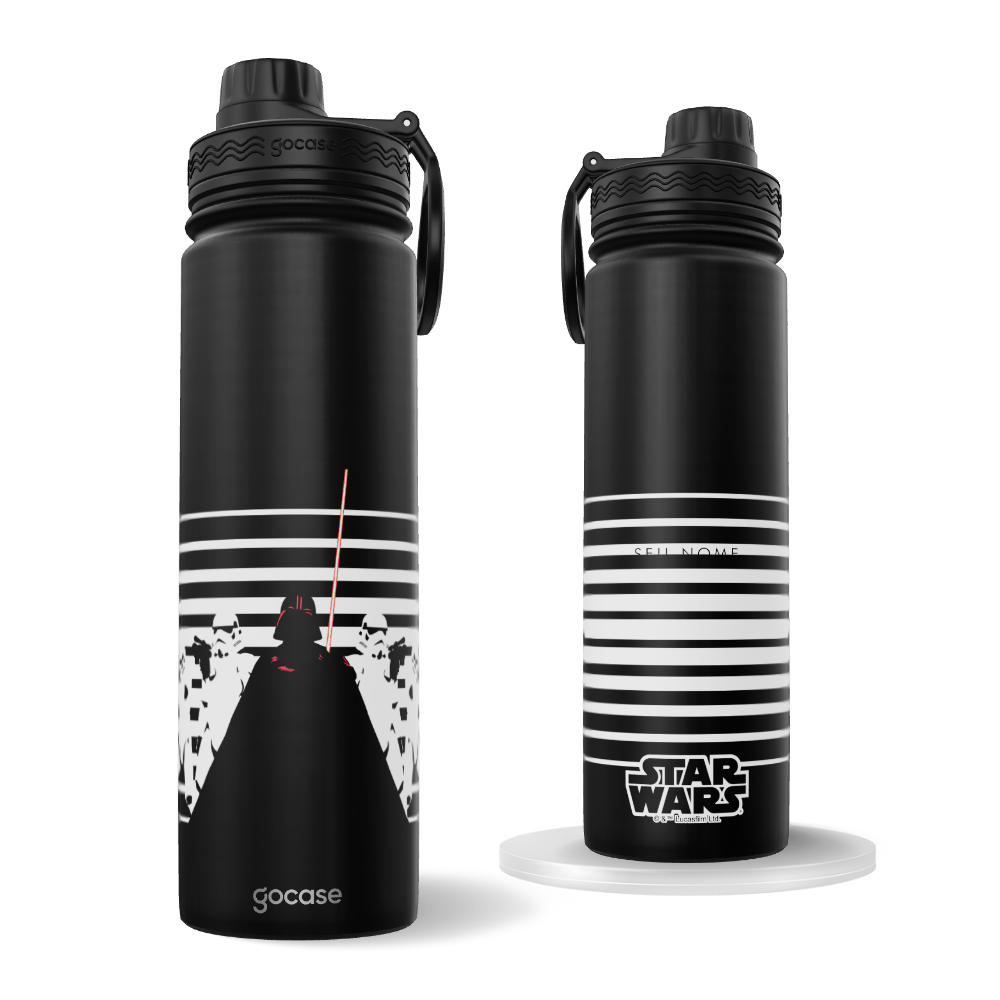 Garrafa Térmica Fresh + Ebook - Star Wars - Galactic March