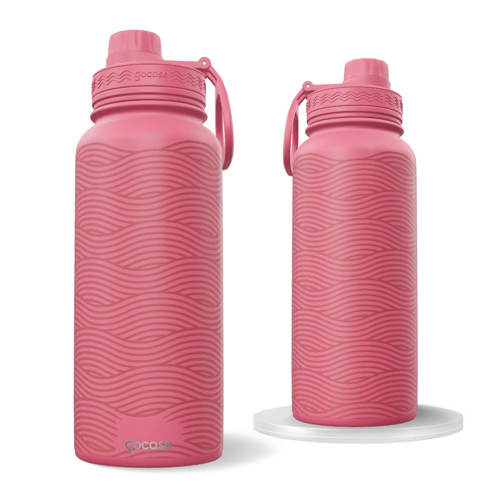  Garrafa Térmica Fresh Melancia + Ebook - Waves