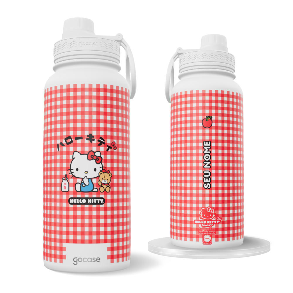 Garrafa Térmica Fresh -  Hello Kitty - Picnic Kitty