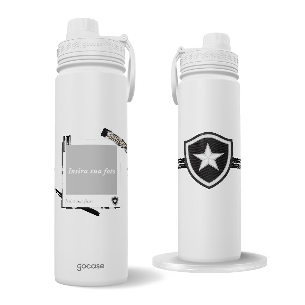 Garrafa Térmica Fresh + Ebook -  Botafogo Amor em Campo