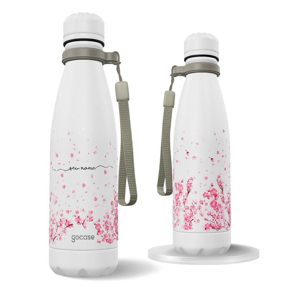  Garrafa Térmica Urban + Ebook - Pétalas de Cerejeira