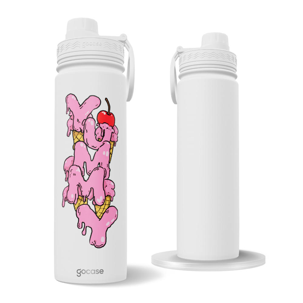 Garrafa Térmica Fresh + Ebook - Yummy!