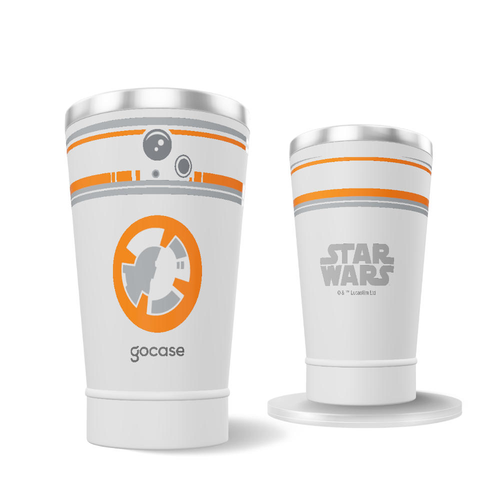 Copo Térmico + Ebook - Star Wars - BB8