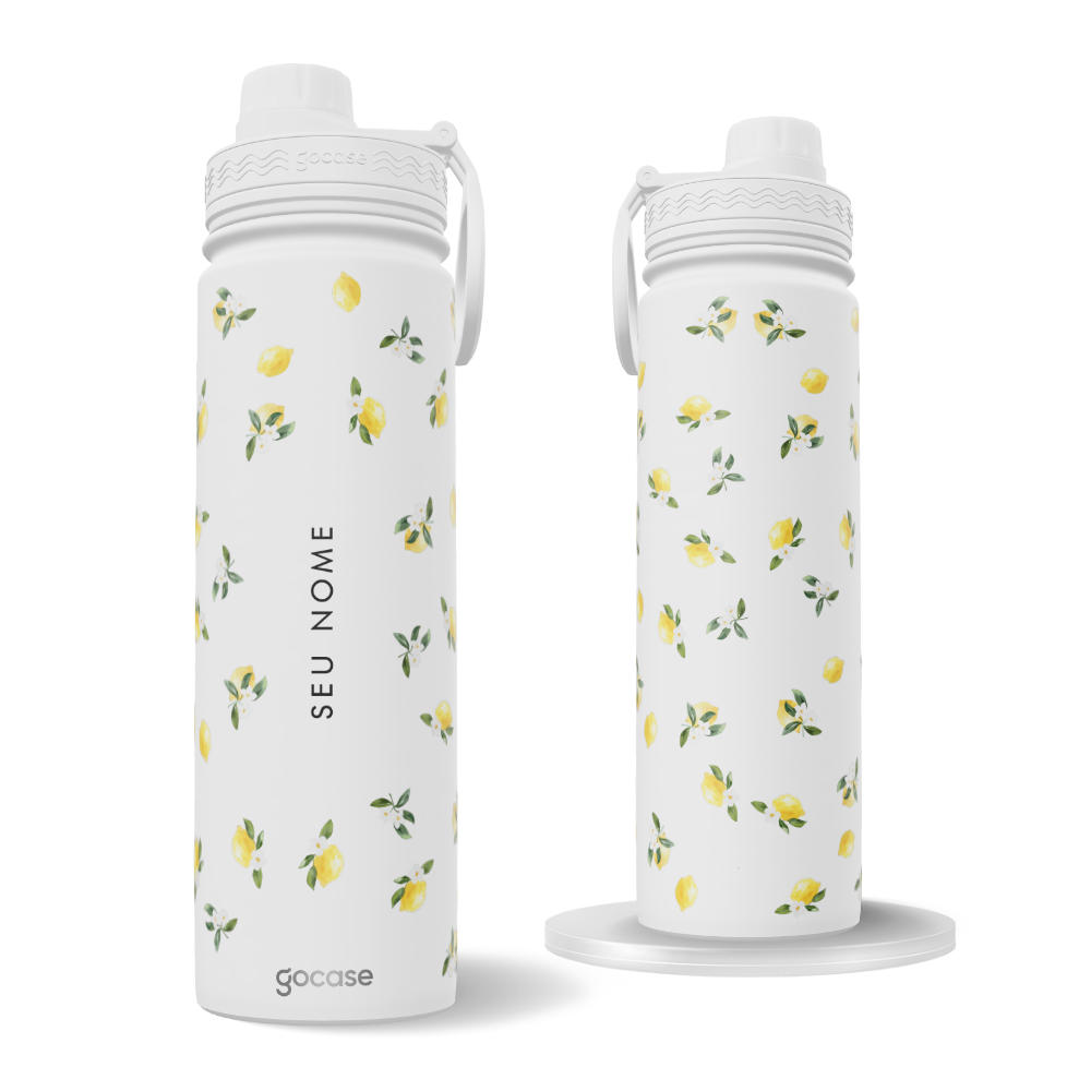 Garrafa Térmica Fresh + Ebook - Teeny Tiny Lemons