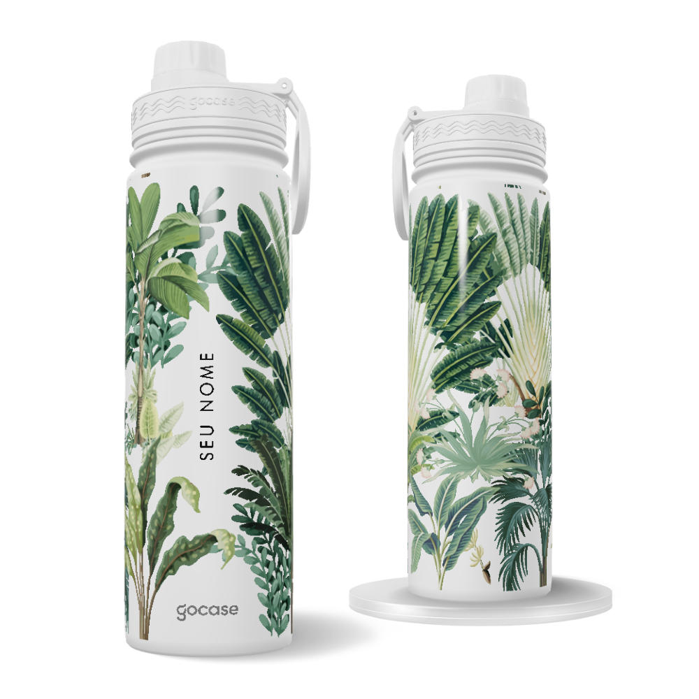 Garrafa Térmica Fresh + Ebook - Tropical Jungle