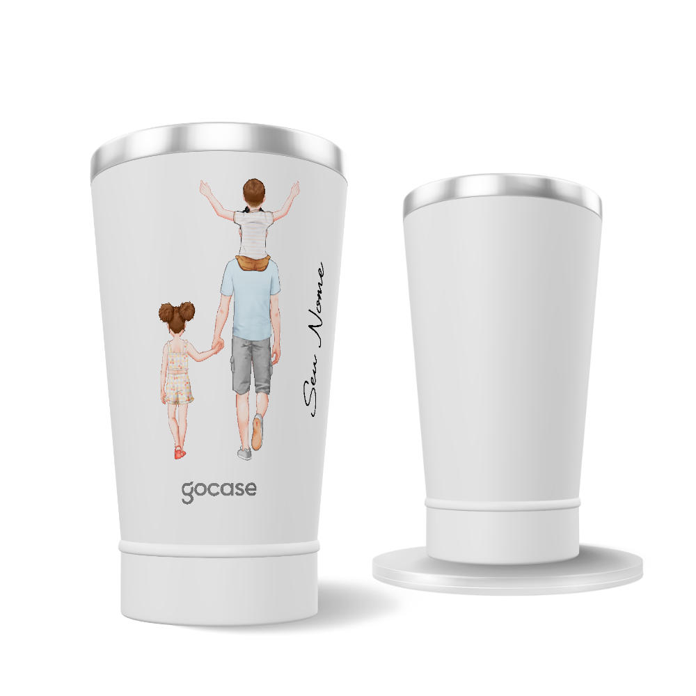 Copo Térmico + Ebook - Melhor Pai