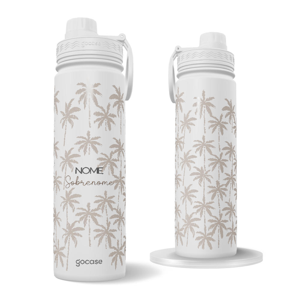 Garrafa Térmica Fresh + Ebook - Coqueiral
