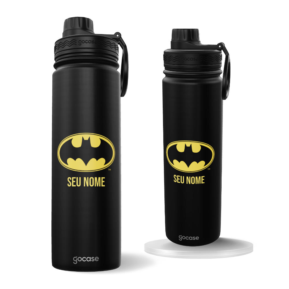Garrafa Térmica Fresh + Ebook - Batman - Guardião das Sombras