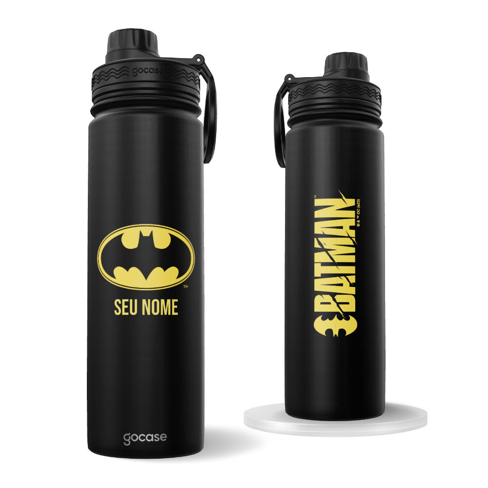 Garrafa Térmica Fresh + Ebook - Batman - Guardião das Sombras