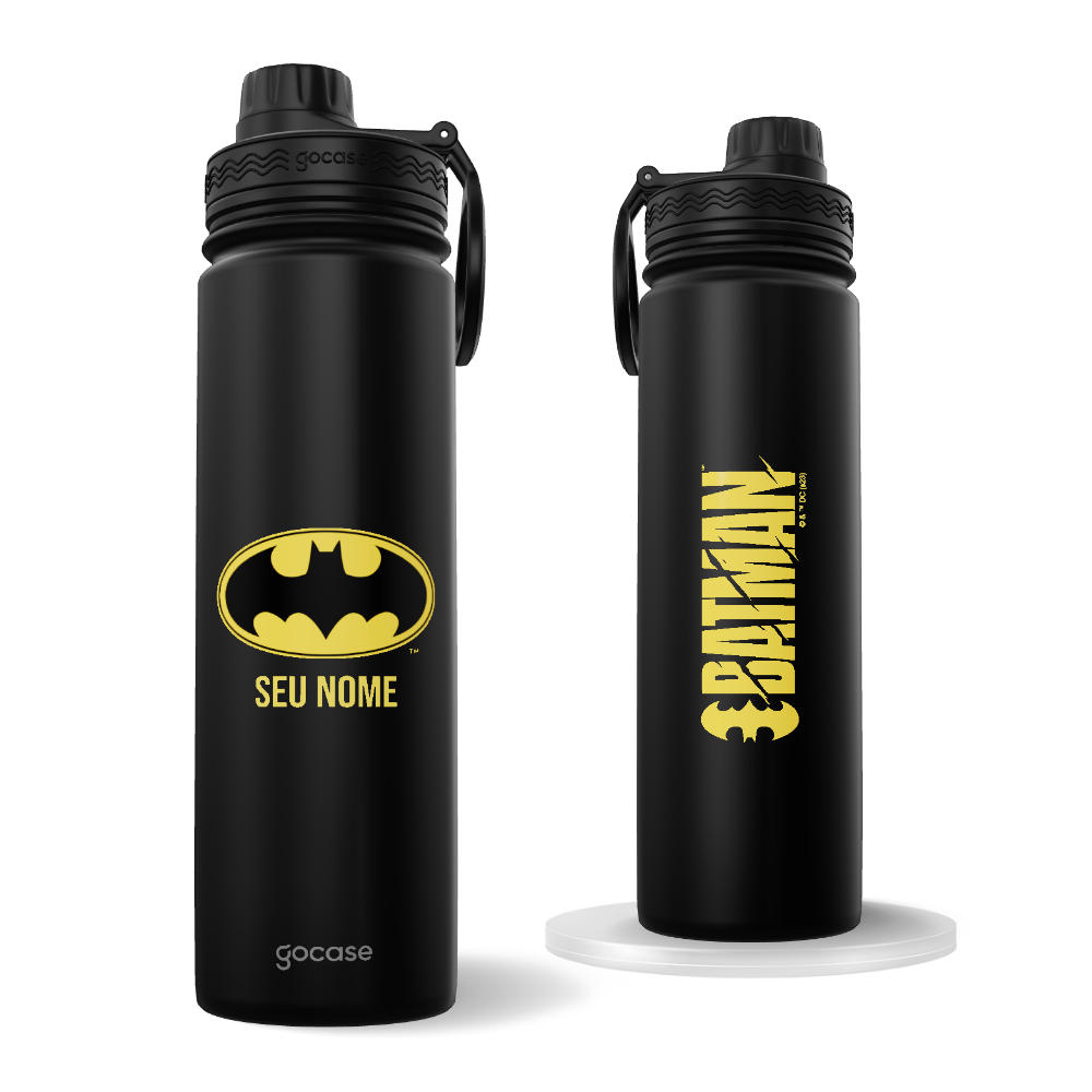 Garrafa Térmica Fresh + Ebook - Batman - Guardião das Sombras