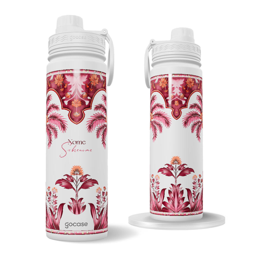Garrafa Térmica Fresh + Ebook - Boho Tropical