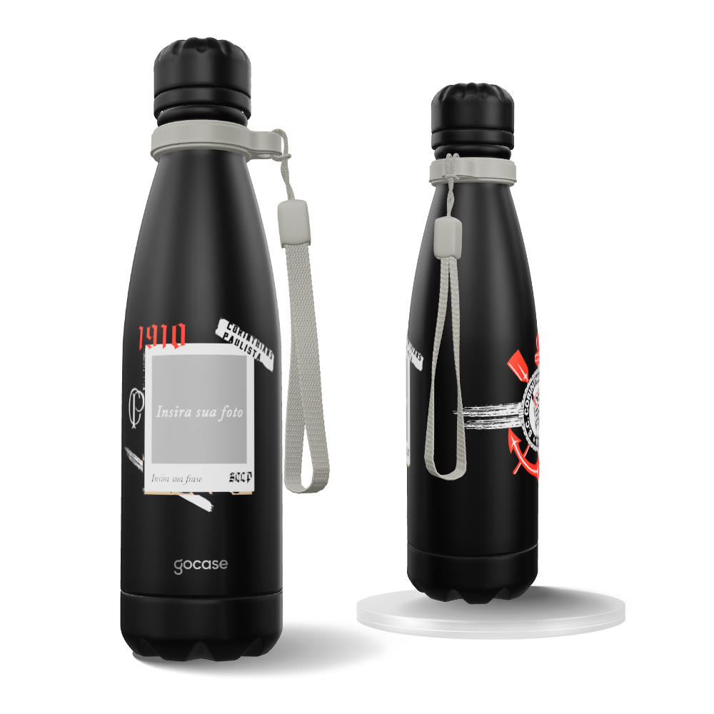 Garrafa Térmica Urban -  Corinthians Amor em Campo