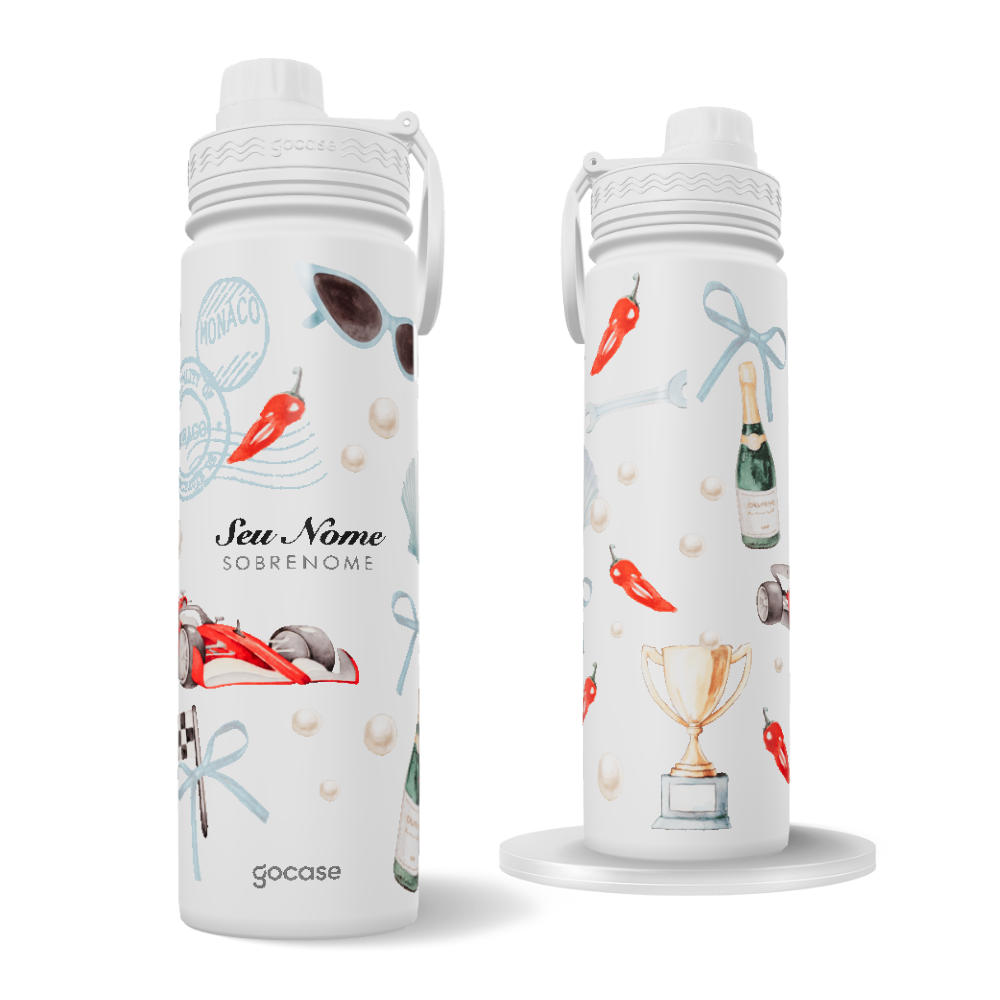 Garrafa Térmica Fresh + Ebook - Grand Prix Glamour