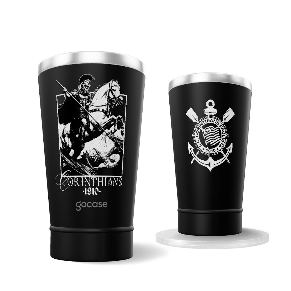 Copo Térmico Cerveja + Ebook -  Corinthians - São Jorge Limiar