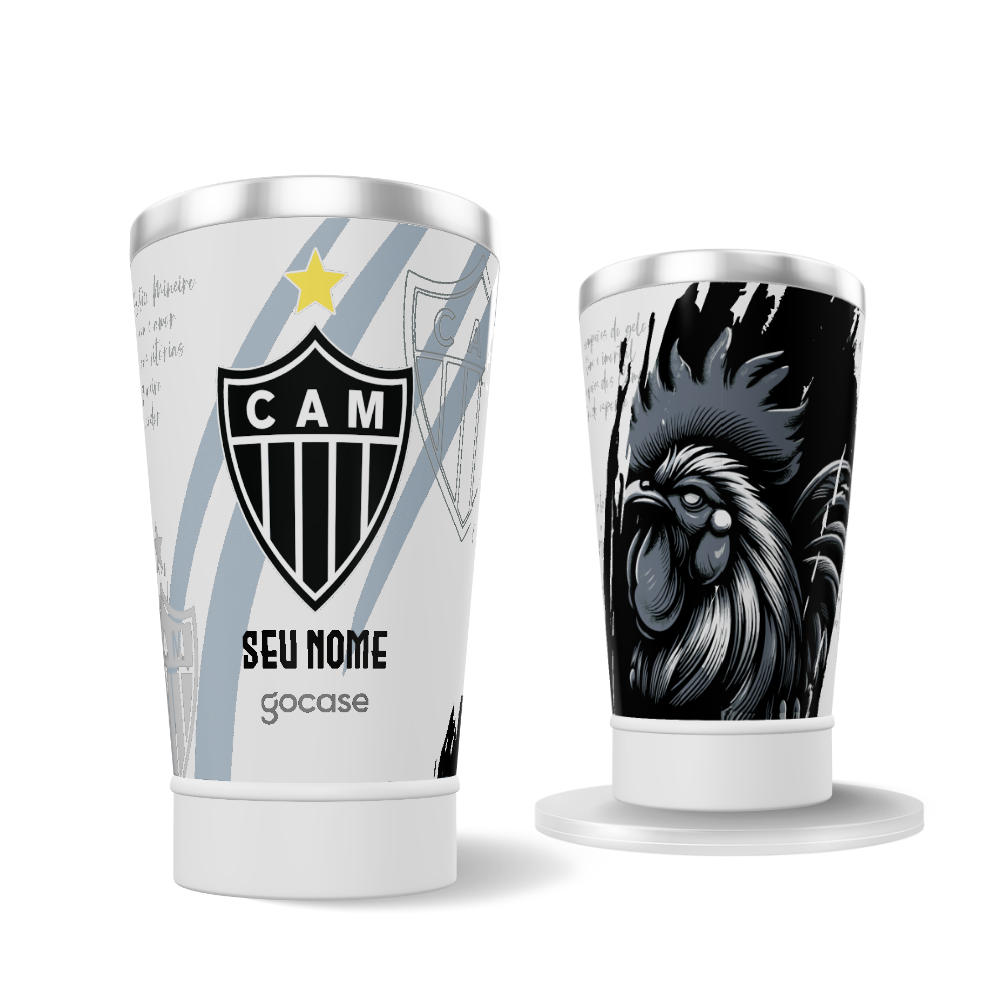  Copo Térmico Cerveja - Atlético-MG - Galo 2024