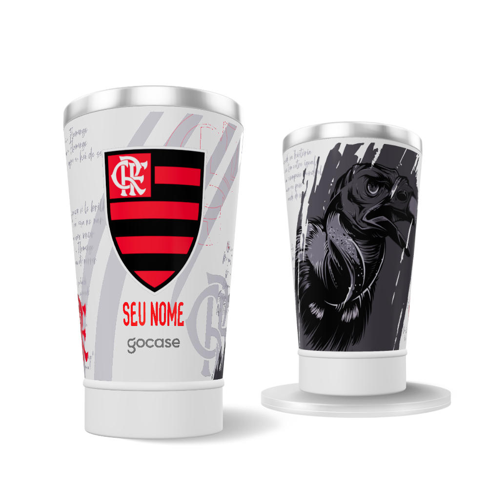  Copo Térmico Cerveja - Flamengo - Urubu 2024