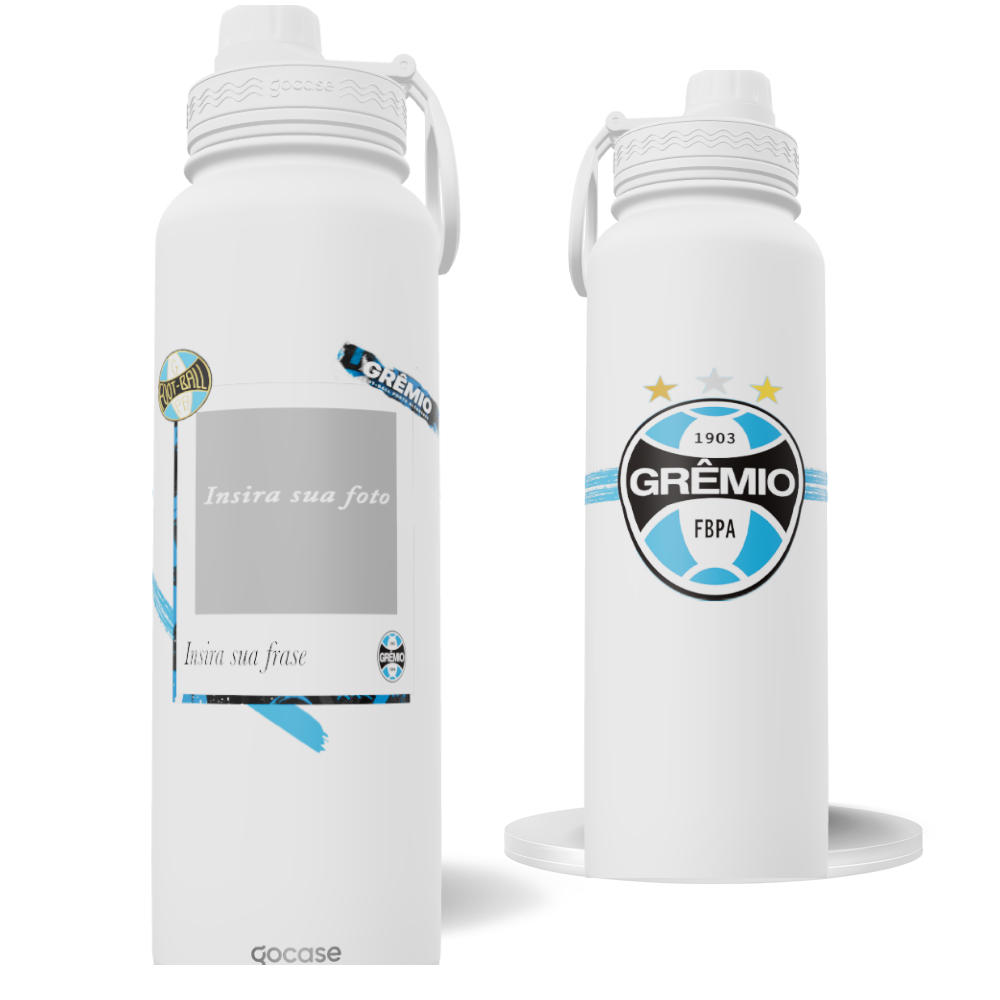 Garrafa Térmica Fresh - Grêmio Amor em Campo