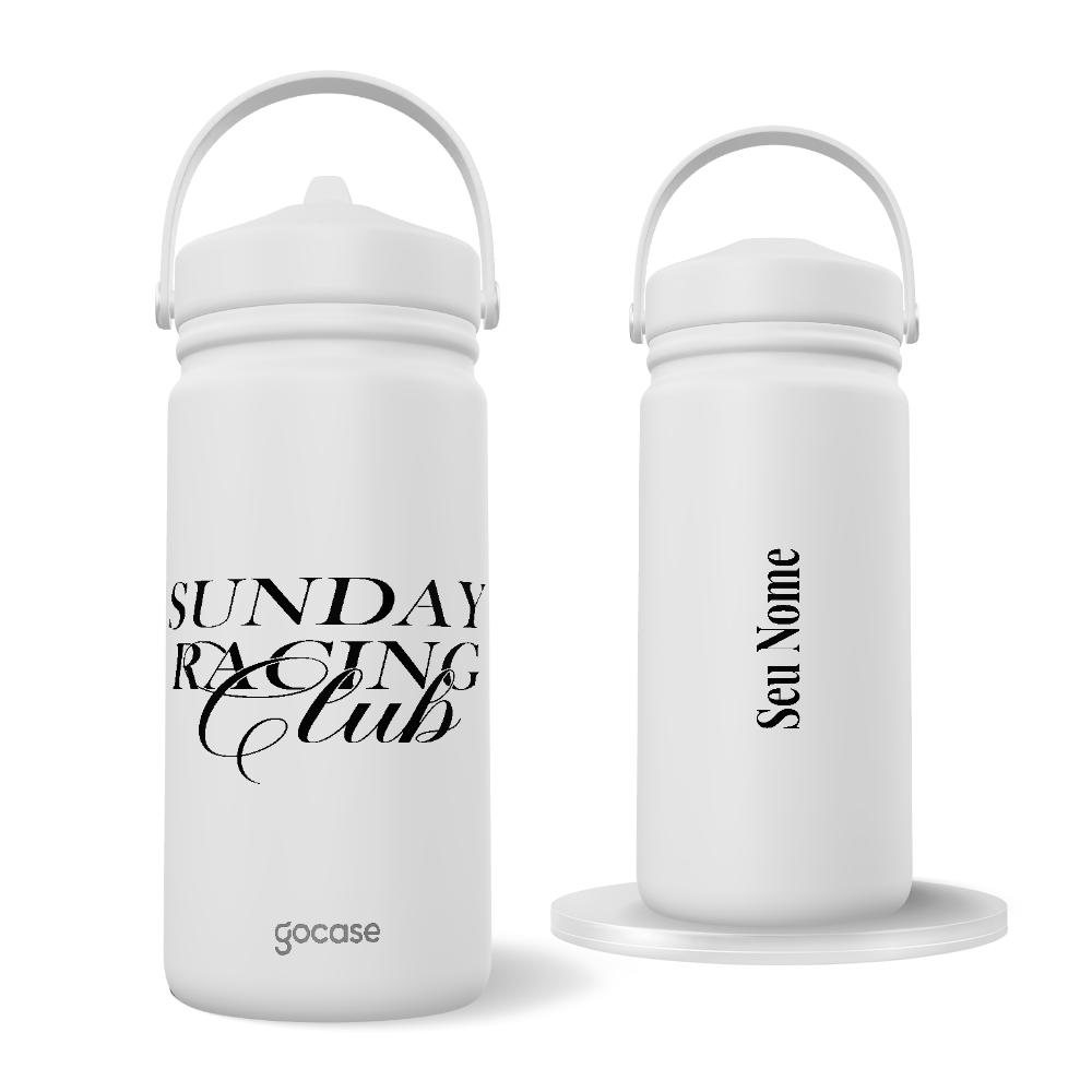 Garrafa Térmica Mini + Ebook -  Sunday Racing Club